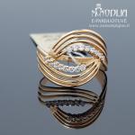 Žiedas su akmenukais