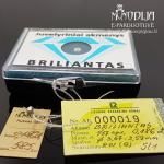 Juvelyrinis akmuo briliantas