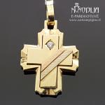 Geltono aukso kryžius