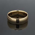 Klasikinis vestuvinis žiedas 6mm auksas geltonas 585 nuotrauka
