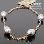 Auksinė apyrankė su pakabukais