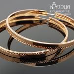 Auksiniai auskarai rinkės