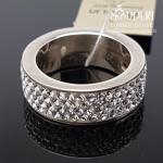 Sidabrinis žiedas su akmenukais