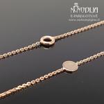 Auksinė grandinėlė su pakabukais