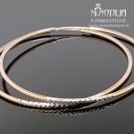 Auksiniai auskarai rinkės