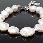 Sidabrinė apyrankė su perlais