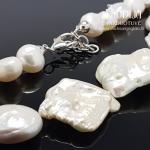 Sidabrinis perlų vėrinys