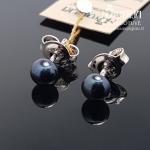 Sidabriniai auskarai su perlais