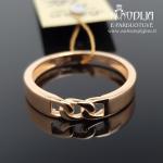 Raudono aukso žiedas