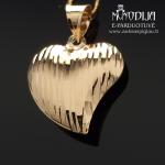 Auksinis pakabukas Širdelė