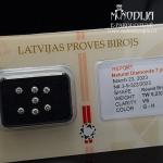 Briliantai VS/G-H, 7vnt. po 2,0mm