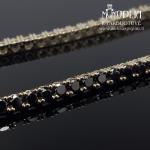 Balto aukso apyrankė Tennis su deimantais