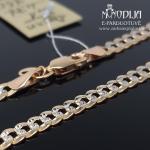 Auksinė apyrankė su baltu auksu