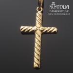 Auksinis pakabukas Kryžiukas