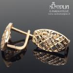 Auksiniai ažūriniai auskarai