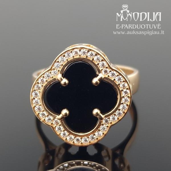 Auksinis žiedas Dobiliukas