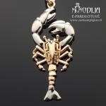 Zodiakas auksinis pakabukas Vėžys