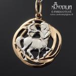 Auksinis pakabukas Šaulys