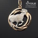 Auksinis pakabukas Avinas