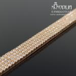 Auksinė apyrankė Tennis