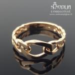 Pintas auksinis žiedas