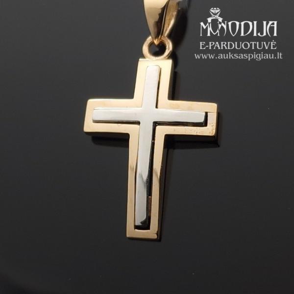 Auksinis pakabukas Kryžiukas