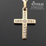 Auksinis pakabukas Kryžiukas