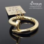 Geltono aukso žiedas 