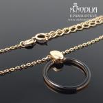 Auksinė grandinėlė su pakabuku