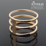 Platus auksinis žiedas