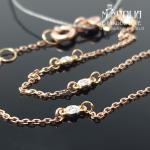 Auksinė apyrankė su briliantais