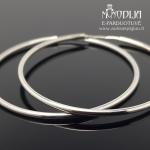 Sidabriniai auskarai rinkės