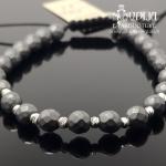 Sidabrinė apyrankė su karoliukais