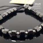 Sidabrinė apyrankė su karoliukais