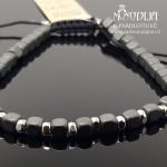 Sidabrinė apyrankė su karoliukais