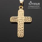 Auksinis pakabukas Kryžiukas