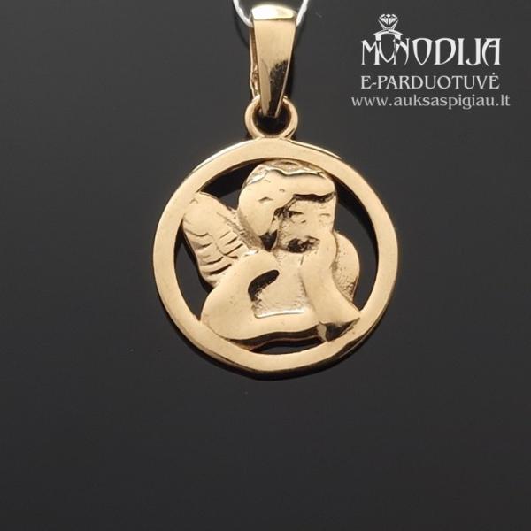 Auksinis pakabukas Angeliukas