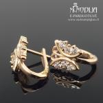 Auksiniai auskarai Drugeliai