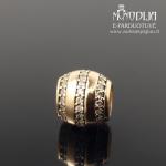 Auksinis pakabukas ratukas