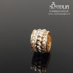 Auksinis pakabukas ratukas