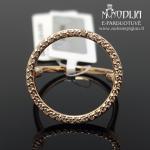 Auksinis žiedas su briliantais