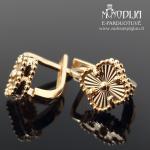 Auksiniai auskarai Dobiliukai