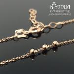 Auksinė grandinėlė su burbuliukais