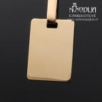 Auksinis pakabukas Plokštelė