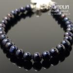 Sidabrinė apyrankė su perlais