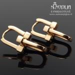 Kabantys auksiniai auskarai