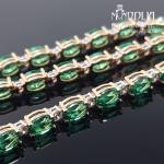 Auksinė apyrankė Tennis