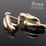 Auksiniai auskarai Vinis