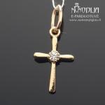 Auksinis pakabukas Kryžiukas