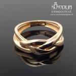 Pintas auksinis žiedas